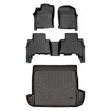 Load image into Gallery viewer, SMARTLINER SA0120/B0120/D0208 2 Row Floor Liners &amp; Cargo Liner behind the 2nd Row Seats 2013-2022 Toyota 4Runner (Fits Only 5 Passenger Vehicles No Sliding Tray) Black