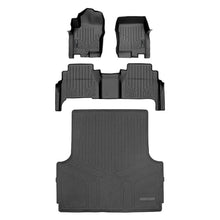 Load image into Gallery viewer, SMARTLINER SA0121/B0121/K0121 2 Row Floor Liners &amp; Smart Coverage™ Truck Bed Liners 2008-2021 Nissan Frontier Black