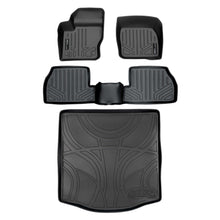 Load image into Gallery viewer, SMARTLINER SA0122/B0122/D0122 2 Row Floor Liners &amp; Cargo Liner behind the 2nd Row Seats 2012-2018 Ford Focus Black