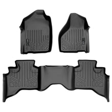 Load image into Gallery viewer, SMARTLINER SA0126/B0048 2 Row Floor Liners 2012-2022 RAM 1500 Quad Cab Only Black