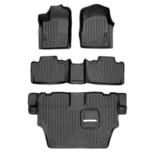 Load image into Gallery viewer, SMARTLINER SA0127/B0071/C0071 3 Row Floor Liners  2013-2016 Dodge Durango With Second Row Bench Seat&lt;br &gt; Black
