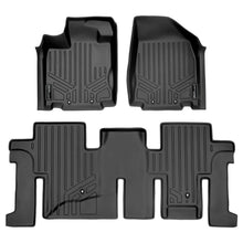 Load image into Gallery viewer, SMARTLINER SA0131/B0131 2 Row Floor Liners 2014-2020 Infiniti QX60 Black