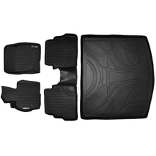 Load image into Gallery viewer, SMARTLINER SA0145/B0145/D0145 2 Row Floor Liners &amp; Cargo Liner behind the 2nd Row Seats 2013-2016 Mazda CX-5 Black