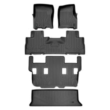 Load image into Gallery viewer, SMARTLINER SA0183/B0303/C0184/E0183 3 Row Floor Liners &amp; Cargo Liner behind the 3rd Row Seats 2011-2017 Ford Expedition (No EL Models)2011-2017 Lincoln Navigator (No L Models) Black