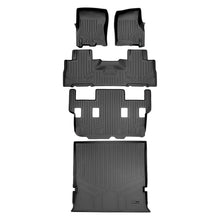 Load image into Gallery viewer, SMARTLINER SA0183/B0303/C0184/D0183 3 Row Floor Liners &amp; Cargo Liner behind the 2nd Row Seats 2011-2017 Ford Expedition (No EL Models)2011-2017 Lincoln Navigator (No L Models) Black