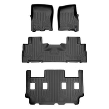 Load image into Gallery viewer, SMARTLINER SA0183/B0303/C0186 3 Row Floor Liners  2011-2017 Ford Expedition EL Models2011-2017 Lincoln Navigator L Models Black