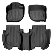 Load image into Gallery viewer, SMARTLINER SA0193/B0195 2 Row Floor Liners 2015-2020 Honda Fit Black