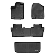 Load image into Gallery viewer, SMARTLINER SA0200/B0200/E0219 2 Row Floor Liners &amp; Cargo Liner behind the 3rd Row Seats 2016-2022 Honda Pilot Black