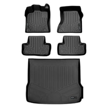 Load image into Gallery viewer, SMARTLINER SA0214/B0214/D0214 2 Row Floor Liners &amp; Cargo Liner behind the 2nd Row Seats 2009-2017 Audi Q5 Black