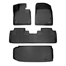 Load image into Gallery viewer, SMARTLINER SA0222/B0222/E0357 2 Row Floor Liners &amp; Cargo Liner behind the 3rd Row Seats 2018-2022 Lexus RX350L2018-2022 Lexus RX450hL Black