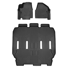 Load image into Gallery viewer, SMARTLINER SA0232/B0291 2 Row Floor Liners 2017-2024 Chrysler Pacifica2020 Chrysler Voyager Black