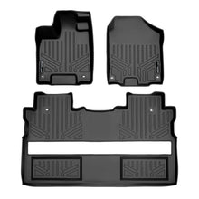 Load image into Gallery viewer, SMARTLINER SA0240/B0240 2 Row Floor Liners 2017-2024 Honda Ridgeline Crew Cab Black