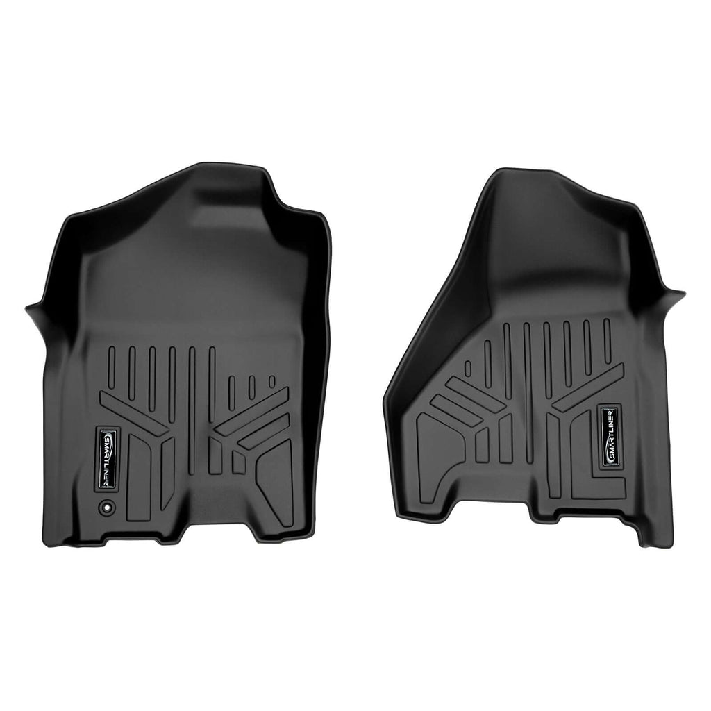 SMARTLINER SA0252 1st Row Liners 2009-2010 Dodge Ram 1500 Crew Cab2010 Dodge Ram 2500 Crew or Mega Cab2010 Dodge Ram 3500 Crew or Mega Cab2011-2012 RAM 1500 Crew Cab2011-2012 RAM 2500 Crew or Mega Cab2011-2012 RAM 3500 Crew or Mega Cab Black
