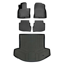 Load image into Gallery viewer, SMARTLINER SA0257/B0523/D0257 2 Row Floor Liners &amp; Cargo Liner behind the 2nd Row Seats 2016-2023 Mazda CX-9 Black