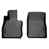 SMARTLINER Custom Fit Floor Mats 1st Row Liner Set Black Compatible With 2016-2021 Mazda CX-3