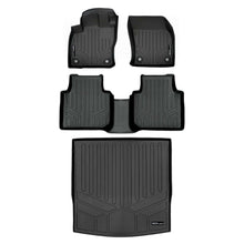 Load image into Gallery viewer, SMARTLINER SA0270/B0270/D0270 2 Row Floor Liners &amp; Cargo Liner behind the 2nd Row Seats 2018-2023 Volkswagen Tiguan Black