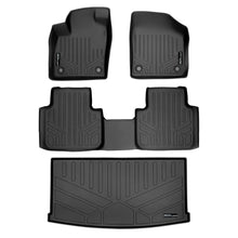 Load image into Gallery viewer, SMARTLINER SA0300/B0300/E0300 2 Row Floor Liners &amp; Cargo Liner behind the 3rd Row Seats 2018-2022 Volkswagen Atlas With 2nd Row Bench Seat Black