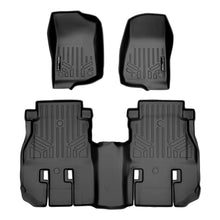 Load image into Gallery viewer, SMARTLINER SA0316-R/B0316 2 Row Floor Liners 2021-2023 Jeep Wrangler Rubicon 4xe  2021-2023 Jeep Wrangler Rubicon 392 Black