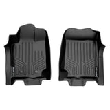 SMARTLINER Custom Fit Floor Mats 1st Row Liner Set Black Compatible With 2015-2018 Ford Ranger Export Model