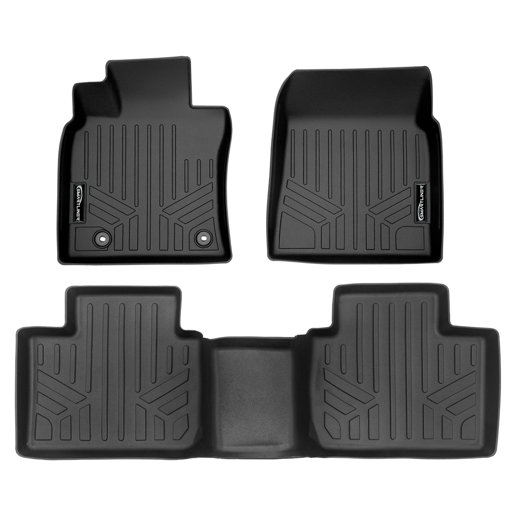 SMARTLINER SA0330/B0758 2 Row Floor Liners    Black