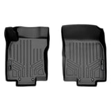 SMARTLINER Custom Fit Floor Mats 1st Row Liner Set Black Compatible With 2017-2021 Nissan Rogue Sport