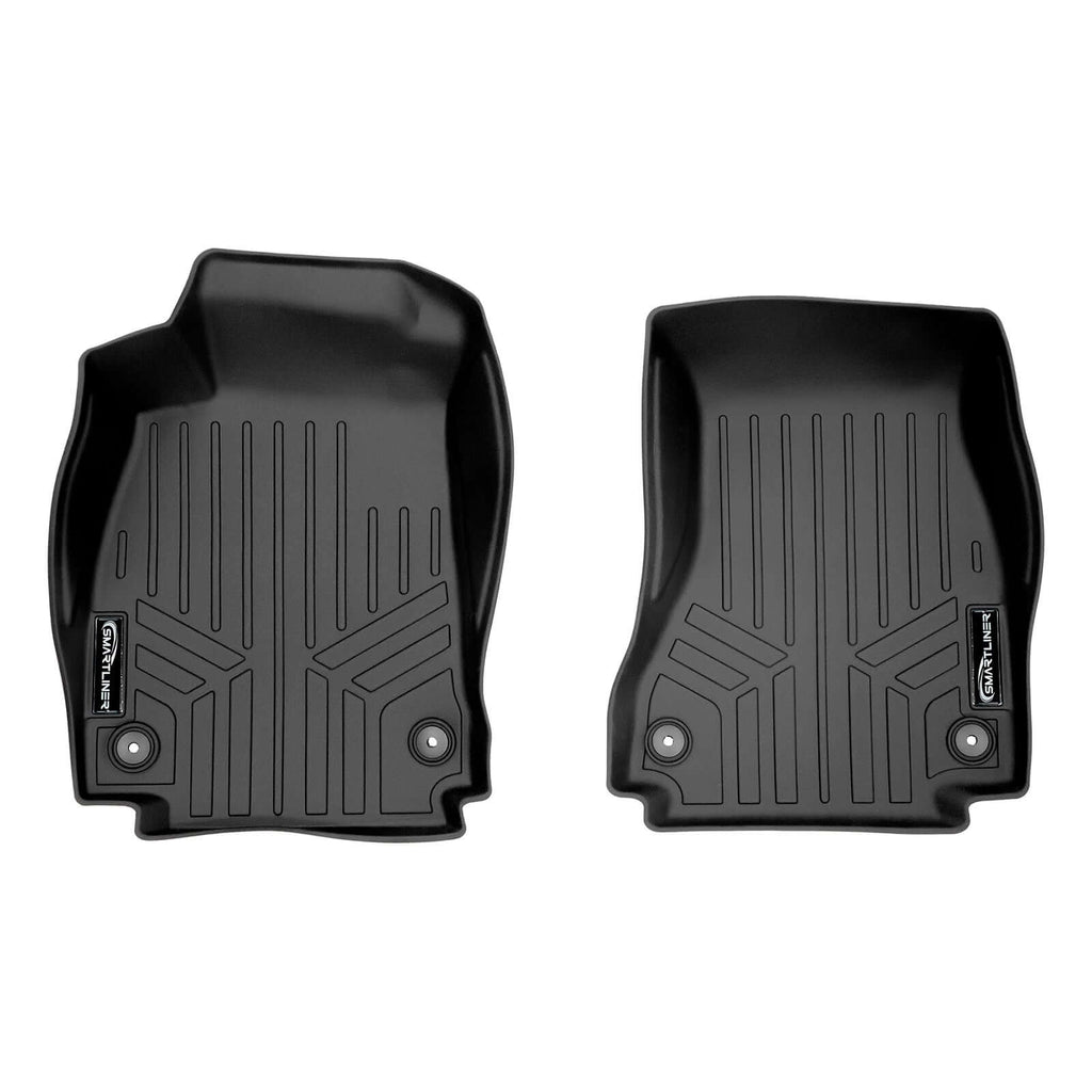SMARTLINER SA0352 1st Row Liners 2017-2025 Audi A4/S4 Black