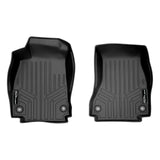 SMARTLINER Custom Fit All Weather Protection Black 1st Row Liners Compatible With 2017-2025 Audi A4/S4 (Only Fits Sedan Models)