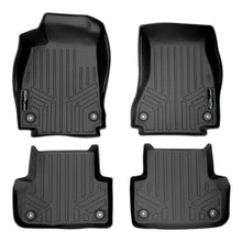 Load image into Gallery viewer, SMARTLINER SA0352/B0352 2 Row Floor Liners 2017-2025 Audi A4/S4 Black