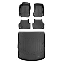 Load image into Gallery viewer, SMARTLINER SA0352/B0352/D0352 2 Row Floor Liners &amp; Cargo Liner behind the 2nd Row Seats 2017-2025 Audi A4/S4 Black