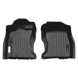 SMARTLINER Custom Fit All Weather 1st Row Black Floor Mat Liner Set Compatible With 2018-2023 Subaru Impreza/ Subaru Crosstek