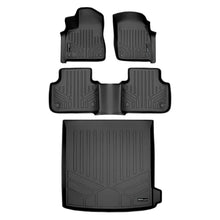 Load image into Gallery viewer, SMARTLINER SA0364/B0364/D0437 2 Row Floor Liners &amp; Cargo Liner behind the 2nd Row Seats 2019-2025 Audi Q8/SQ8 Black