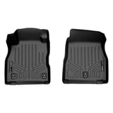 SMARTLINER Custom Fit Floor Mats 1st Row Liner Set Black Compatible With 2018-2023 Nissan Kicks