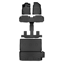 Load image into Gallery viewer, SMARTLINER SA0377/B0377/D0657 2 Row Floor Liners &amp; Cargo Liner behind the 2nd Row Seats 2019-2023 Subaru Ascent  Black
