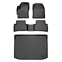 Load image into Gallery viewer, SMARTLINER SA0428/B0424/D0425 2 Row Floor Liners &amp; Cargo Liner behind the 2nd Row Seats 2019-2025   Black
