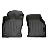 SMARTLINER Custom Fit Floor Mats 1st Row Liner Set Black Compatible With 2019-2024 Volkswagen Jetta