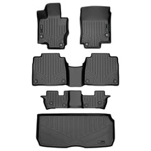 Load image into Gallery viewer, SMARTLINER SA0471/B0498/C0498/E0498 3 Row Floor Liners &amp; Cargo Liner behind the 3rd Row Seats 2020-2023 Mercedes-Benz GLS4502020-2023 Mercedes-Benz GLS580 Black