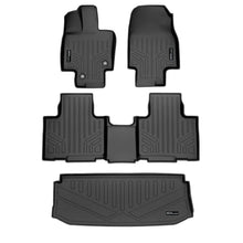 Load image into Gallery viewer, SMARTLINER SA0500/B0522/E0515 2 Row Floor Liners &amp; Cargo Liner behind the 3rd Row Seats 2020-2022 Toyota Highlander Black