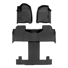 Load image into Gallery viewer, SMARTLINER SA0524/B0524 2 Row Floor Liners 2021-2023 Chevrolet Tahoe  2021-2023 GMC Yukon  Black