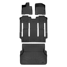 Load image into Gallery viewer, SMARTLINER SA0552/B0576/D0552 2 Row Floor Liners &amp; Cargo Liner behind the 2nd Row Seats 2021-2023 Toyota Sienna  Black