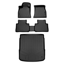 Load image into Gallery viewer, SMARTLINER SA0559/B0559/D0559 2 Row Floor Liners &amp; Cargo Liner behind the 2nd Row Seats 2019-2023 Audi e-tron Black