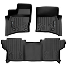 Load image into Gallery viewer, SMARTLINER SA0564/B0626 2 Row Floor Liners 2020-2023 Land Rover Defender 90 Black