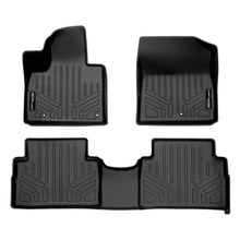 Load image into Gallery viewer, SMARTLINER SA0585/B0585 2 Row Floor Liners 2021-2023 Hyundai Santa Fe  Black
