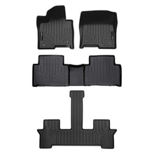 Load image into Gallery viewer, SMARTLINER SA0608/B0608/C0548 3 Row Floor Liners  2021-2023 Kia Sorento  Black