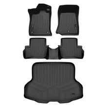 Load image into Gallery viewer, SMARTLINER SA0614/B0614/D0614 2 Row Floor Liners &amp; Cargo Liner behind the 2nd Row Seats 2021-2025 Acura TLX Black