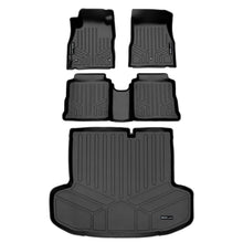 Load image into Gallery viewer, SMARTLINER SA0642/B0642/D0642 2 Row Floor Liners &amp; Cargo Liner behind the 2nd Row Seats 2020-2025 Nissan Versa Black