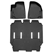 Load image into Gallery viewer, SMARTLINER SA0648/B0291 2 Row Floor Liners 2021-2024 Chrysler Pacifica Black
