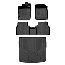 Load image into Gallery viewer, SMARTLINER SA0650/B0650/D0650-N1 2 Row Floor Liners &amp; Cargo Liner behind the 2nd Row Seats 2022-2024 Audi Q4 Sportback e-tron Black