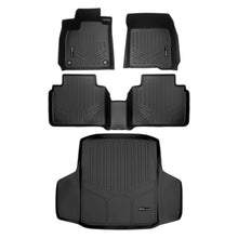 Load image into Gallery viewer, SMARTLINER SA0692/B0692/D0341 2 Row Floor Liners &amp; Cargo Liner behind the 2nd Row Seats 2023-2025 Honda Accord Black