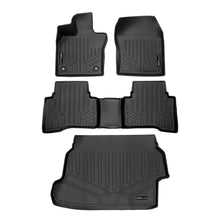 Load image into Gallery viewer, SMARTLINER SA0700/B0700/D0700 2 Row Floor Liners &amp; Cargo Liner behind the 2nd Row Seats 2023-2025 Toyota Prius Black