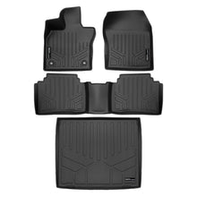 Load image into Gallery viewer, SMARTLINER SA0700/B0723/D0723 2 Row Floor Liners &amp; Cargo Liner behind the 2nd Row Seats 2023-2025 Toyota Prius Prime Black